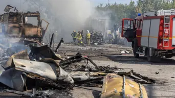 Russian strikes kill one in central Ukraine: official Russian strikes kill one in central Ukraine: official