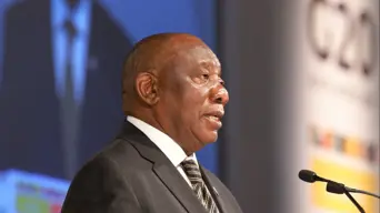 Ramaphosa lands in Canada for G7 Summit Ramaphosa lands in Canada for G7 Summit