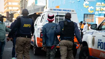 Over 40 people believed to be undocumented migrants arrested during Joburg CBD raid Over 40 people believed to be undocumented migrants arrested during Joburg CBD raid