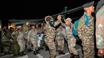Second group of SANDF soldiers withdrawn from DRC to return home Sunday Second group of SANDF soldiers withdrawn from DRC to return home Sunday