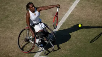 Wimbledon: Kgothatso Montjane makes winning start to her singles campaign Wimbledon: Kgothatso Montjane makes winning start to her singles campaign