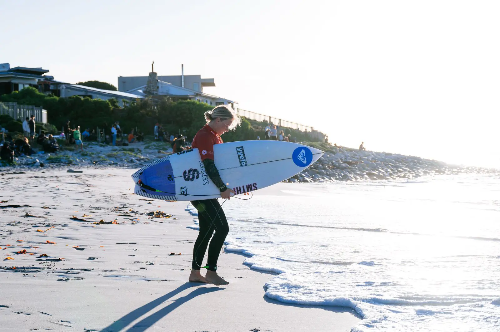 South African surfer Jessie van Niekerk competing at the World Surf League (WSL) Qualifying Series (QS) Cape Town Surf Pro QS 1,000 at Long Beach in Kommetjie, Cape Town on Saturday on Sunday, 30 March 2025. Picture: World Surf League Kody McGregor. South African surfer Jessie van Niekerk competing at the World Surf League (WSL) Qualifying Series (QS) Cape Town Surf Pro QS 1,000 at Long Beach in Kommetjie, Cape Town on Saturday on Sunday, 30 March 2025. Picture: World Surf League Kody McGregor.