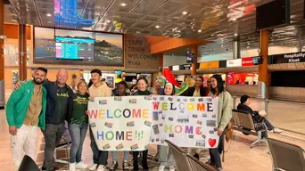 Families ready to welcome home some of the BT Football Academy players who were stranded in Portugal Families ready to welcome home some of the BT Football Academy players who were stranded in Portugal