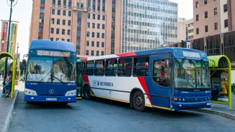 Some Metrobus commuters protesting new ticket payment system in Joburg CBD Some Metrobus commuters protesting new ticket payment system in Joburg CBD