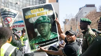 MK Party hands over memorandum to SAPS, wants KZN top cop Mkhwanazi protected MK Party hands over memorandum to SAPS, wants KZN top cop Mkhwanazi protected