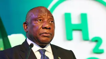 Ramaphosa says more than 52 large-scale green hydrogen projects announced across Africa Ramaphosa says more than 52 large-scale green hydrogen projects announced across Africa
