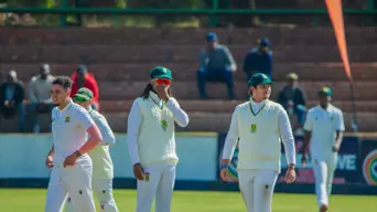 Maharaj hails young talent after big Proteas win Maharaj hails young talent after big Proteas win