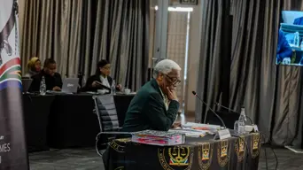 Mbenenge struggles to account for some of the meanings he attached to emojis he sent to Mengo Mbenenge struggles to account for some of the meanings he attached to emojis he sent to Mengo