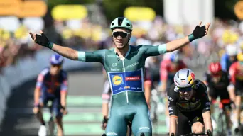 Milan wins baking Tour de France eighth stage in mass sprint Milan wins baking Tour de France eighth stage in mass sprint