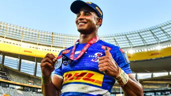 Springbok and Stormers flyhalf Feinberg-Mngomezulu SA's URC Player of the season Springbok and Stormers flyhalf Feinberg-Mngomezulu SA's URC Player of the season
