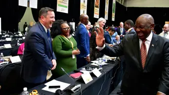 ANC, DA in war of words over blue party's move to boycott National Dialogue ANC, DA in war of words over blue party's move to boycott National Dialogue