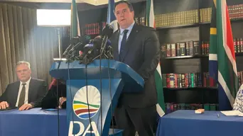 DA won't participate in National Dialogue if Ramaphosa doesn't fire corruption-accused ministers - Steenhuisen DA won't participate in National Dialogue if Ramaphosa doesn't fire corruption-accused ministers - Steenhuisen
