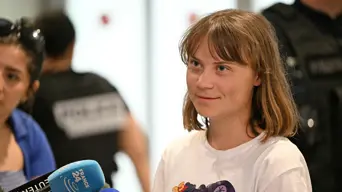 Israel deports Greta Thunberg after intercepting Gaza-bound aid boat Israel deports Greta Thunberg after intercepting Gaza-bound aid boat