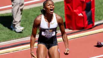 Jefferson-Wooden tops Alfred in Eugene 100m Jefferson-Wooden tops Alfred in Eugene 100m