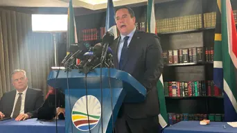 Whitfield's axing disproportionate when compared to transgressions of ANC ministers - DA leader John Steenhuisen Whitfield's axing disproportionate when compared to transgressions of ANC ministers - DA leader John Steenhuisen