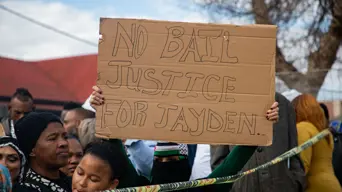 Angry Fleurhof community members call for more arrests in Jayden-Lee Meek murder Angry Fleurhof community members call for more arrests in Jayden-Lee Meek murder