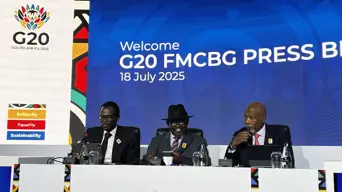 G20 finmin meeting ends with first communique agreement under SA's presidency G20 finmin meeting ends with first communique agreement under SA's presidency