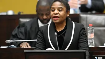 Ntshavheni says SA in safe hands, with 'solid' security cluster Ntshavheni says SA in safe hands, with 'solid' security cluster